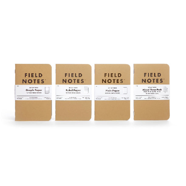 Pack of 3 Notebooks