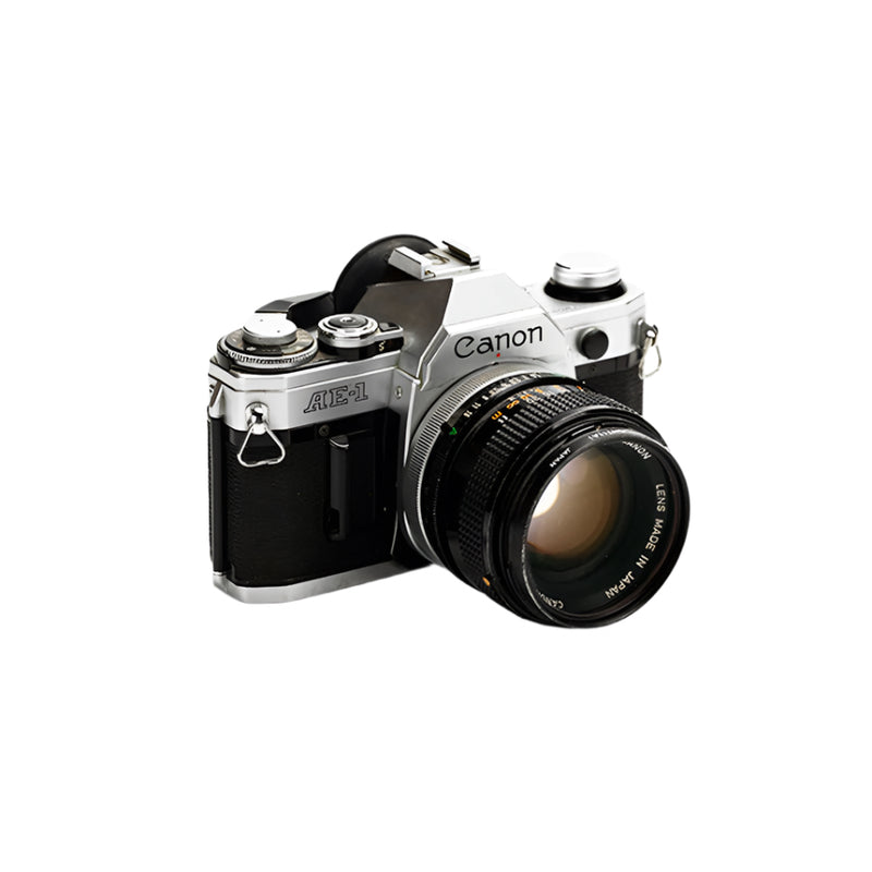 Canon AE-1 35mm Film Camera w/50mm 1.4 lens
