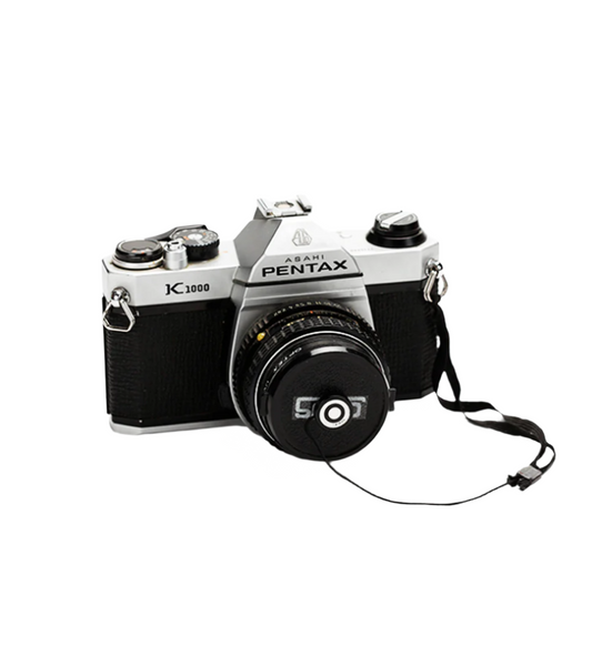 Pentax K1000 35mm film Camera w/ 50mm 2.0 lens – Shrapnel Design Pentax K1000 35mm film Camera w/ 50mm 2.0 lens – Shrapnel Design