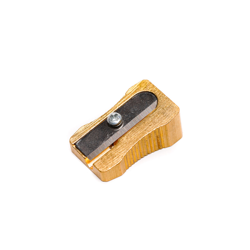 Brass Wedge Sharpener